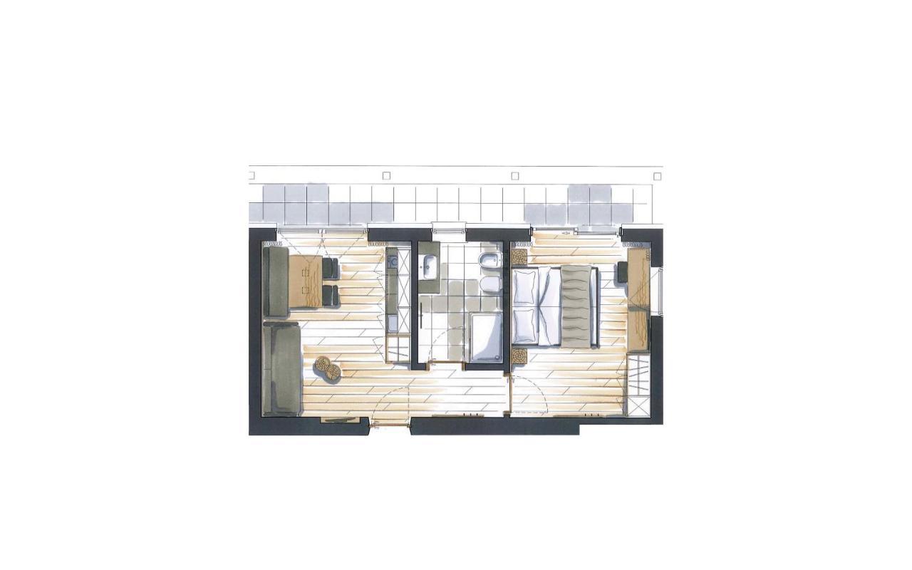 Garni Mia Co Bed & Breakfast Antermoia Bagian luar foto